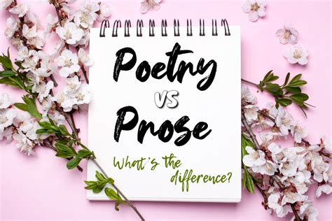 how is poetry different from prose how does the structure of poetry affect its meaning